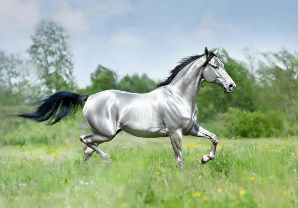 zilver gepolijst paard.webp
