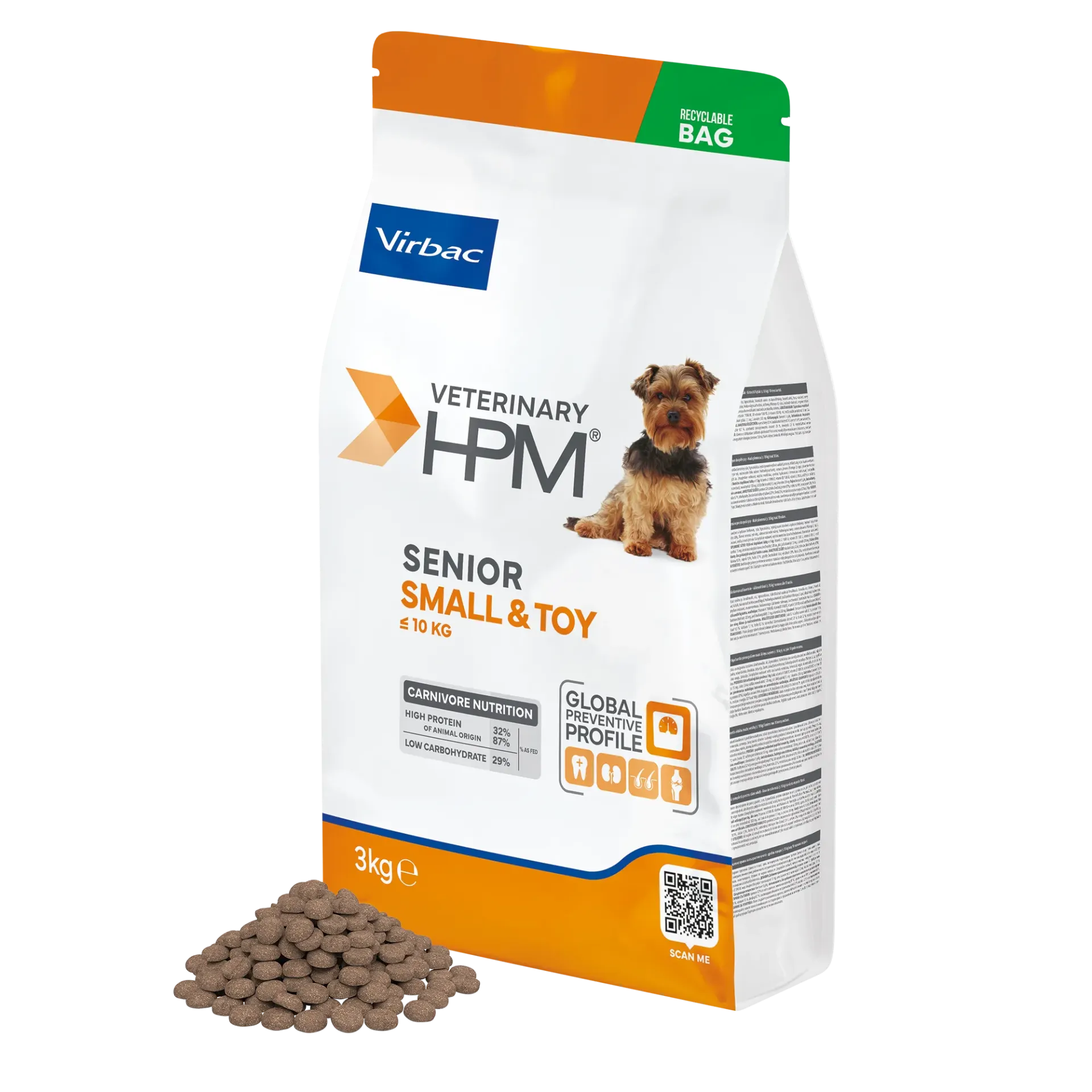 HPM® Senior Small & Toy Dog 3kg