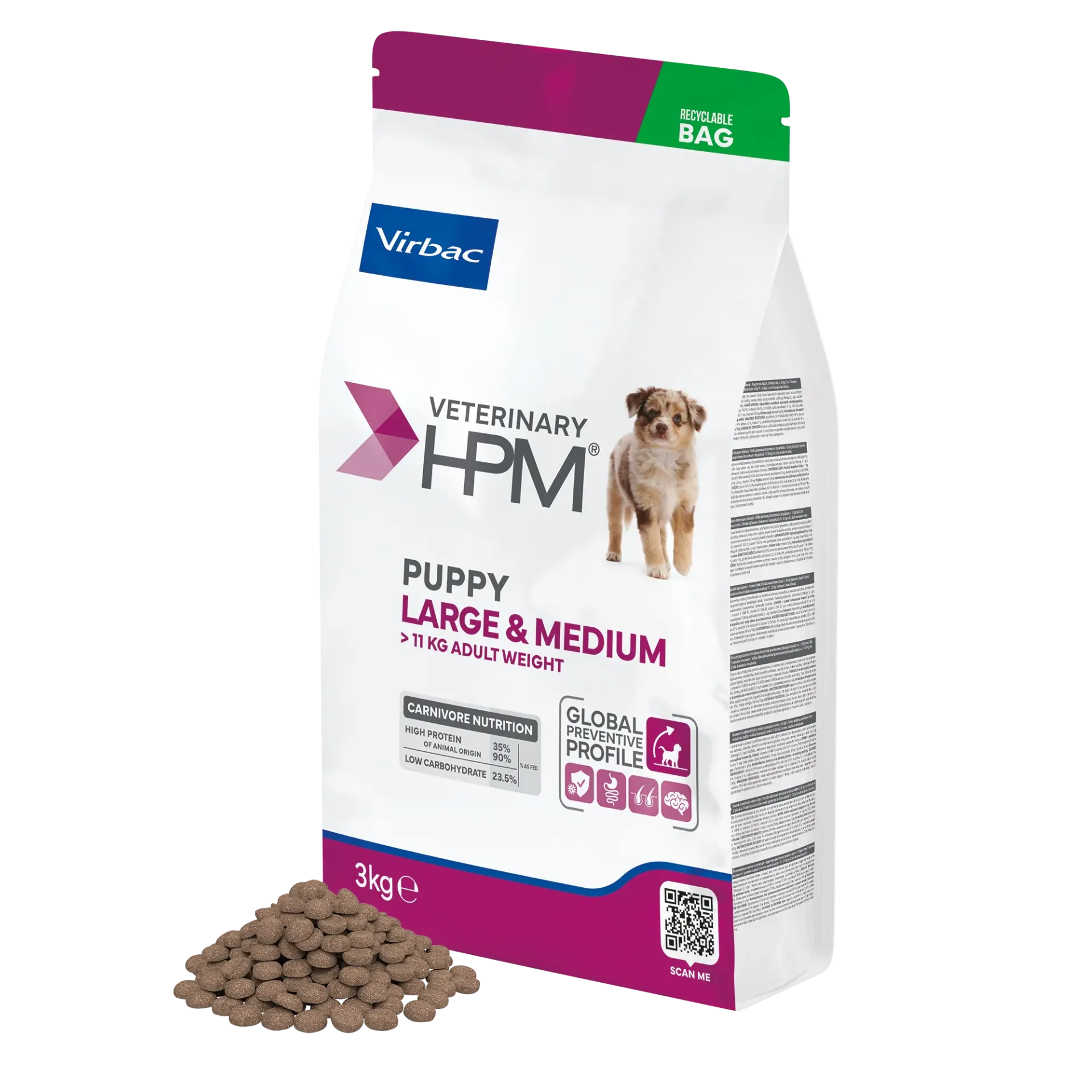 HPM® Puppy Large & Medium Dog 3kg
