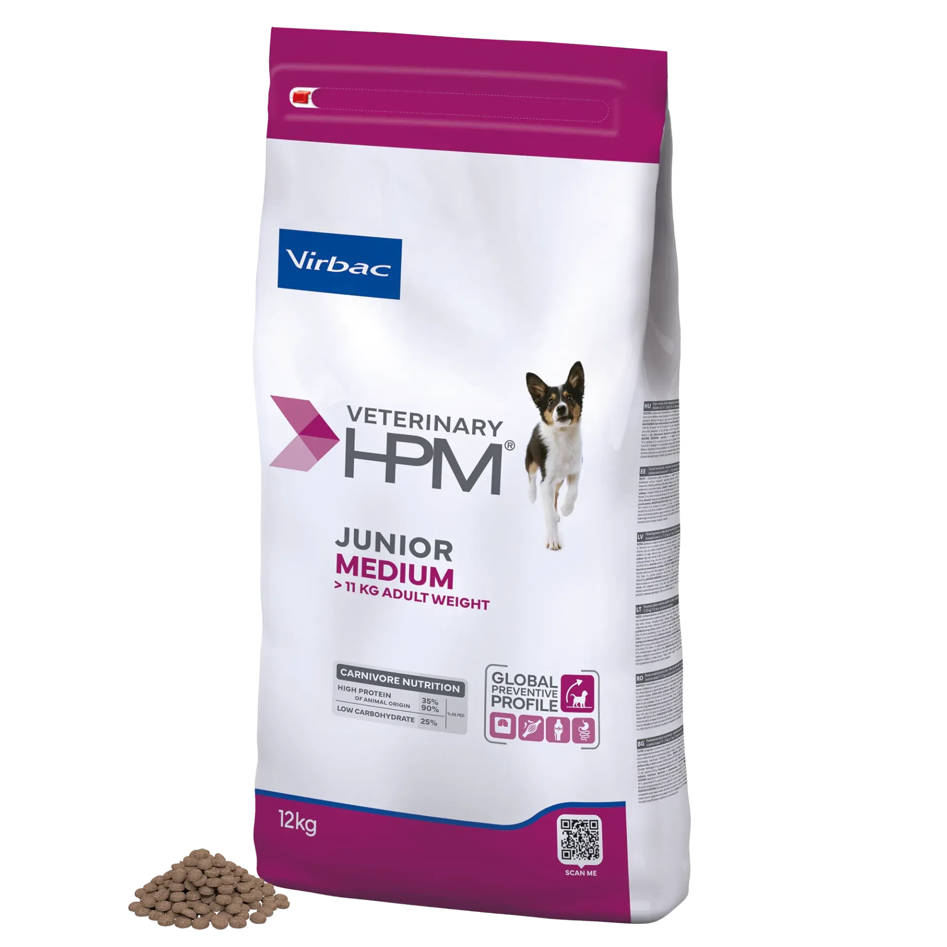HPM® Junior Medium Dog 12kg