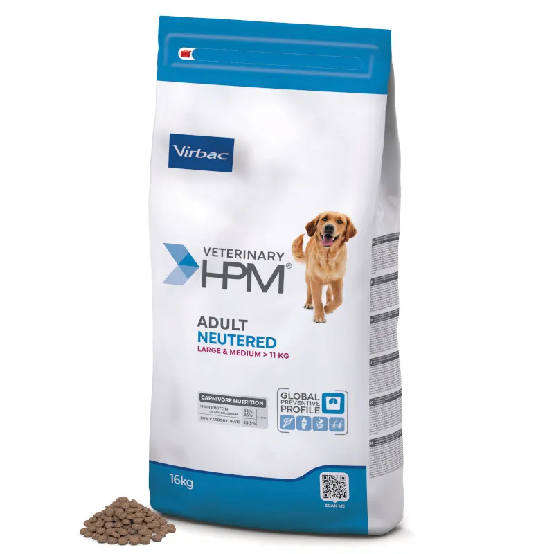 HPM® Adult Neutered Large & Medium Dog 16kg