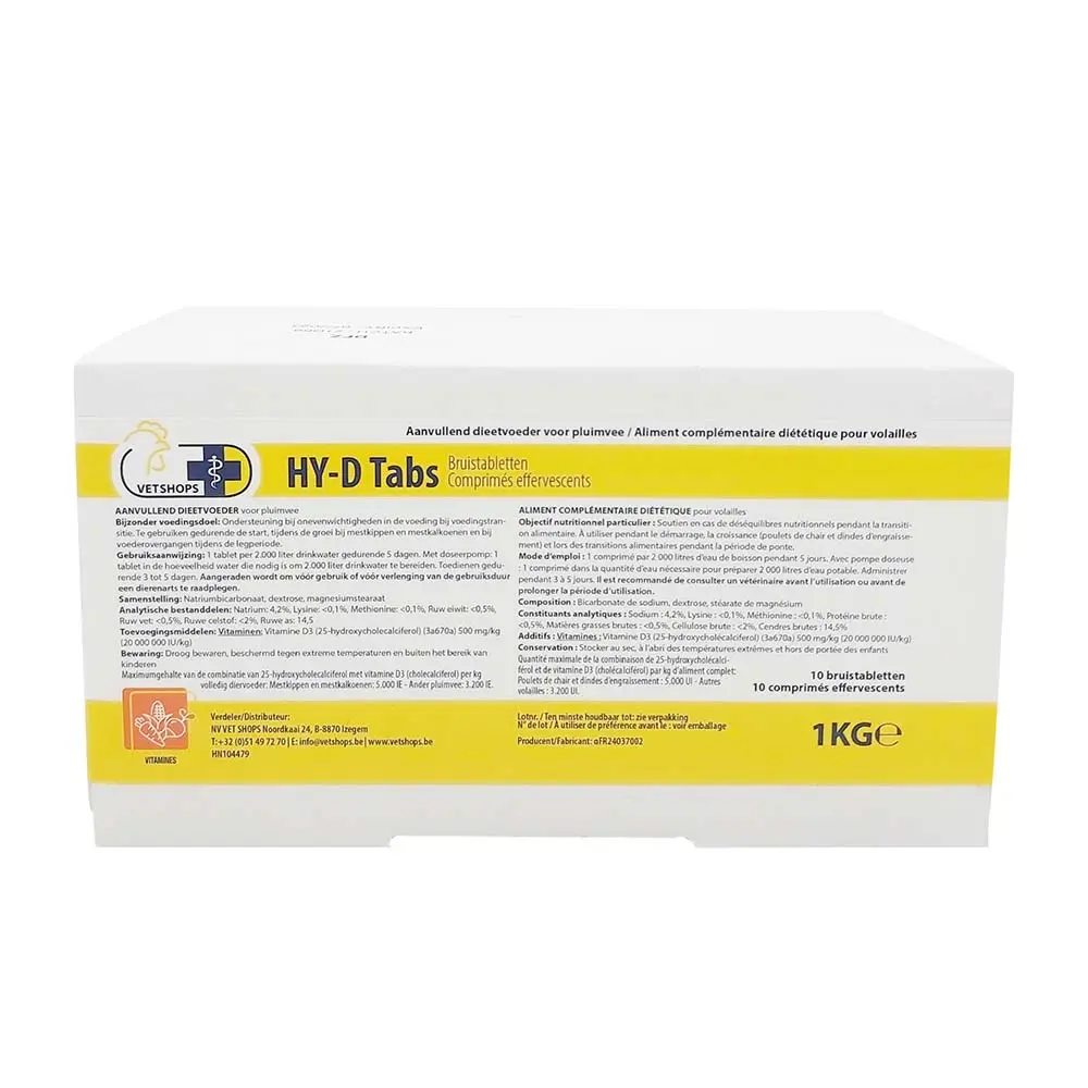 HY-D Tabs 10st