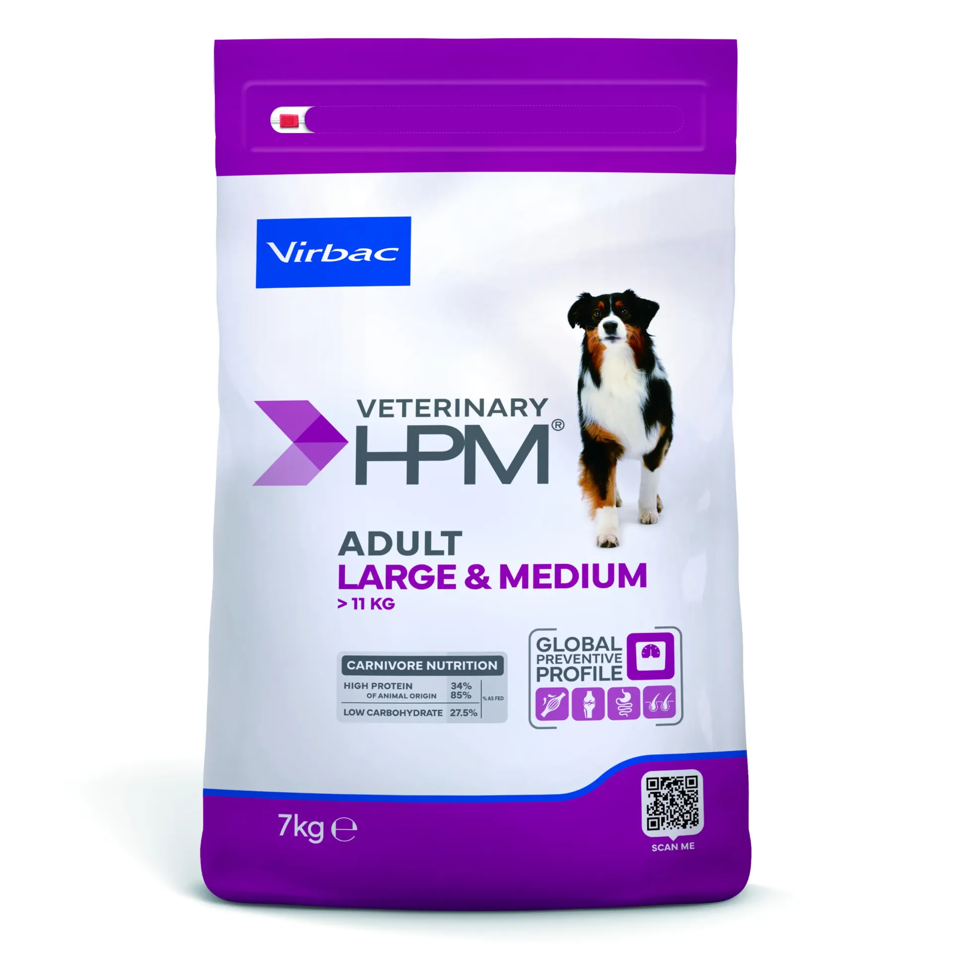Veterinary HPM®ADULT LARGE&MEDIUM DOG 7kg