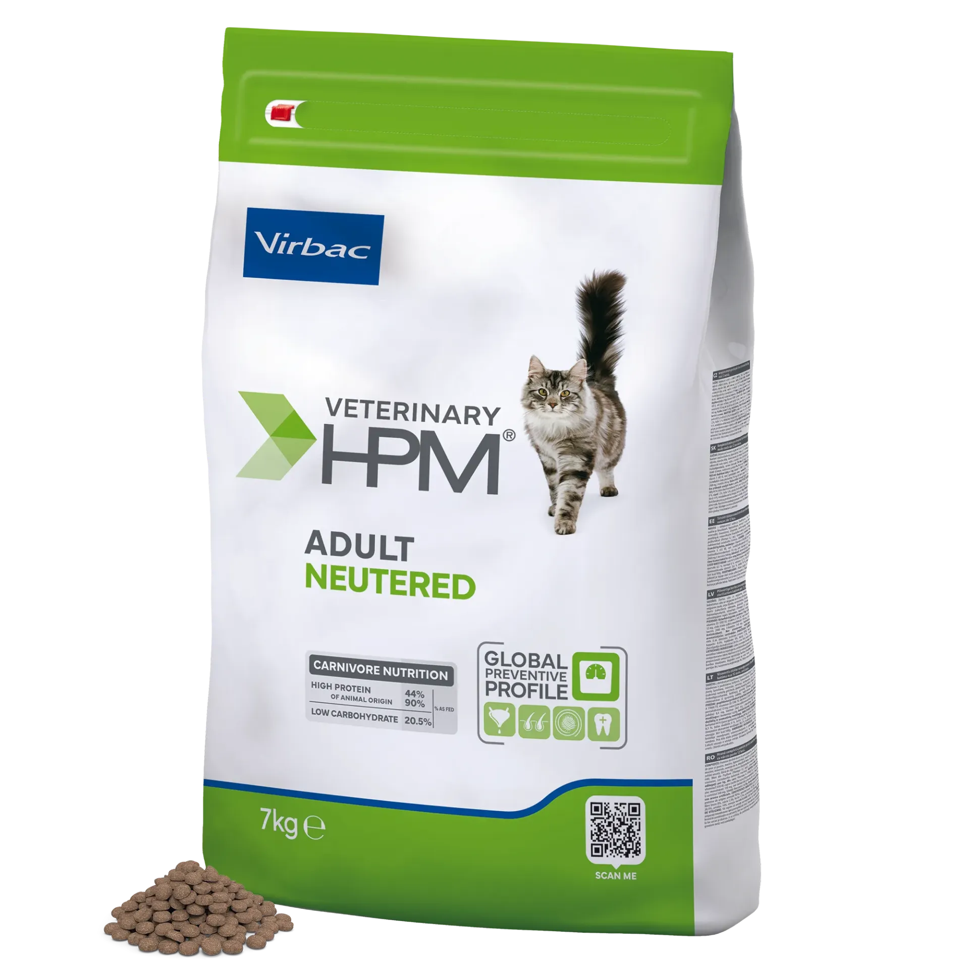 HPM® Adult Neutered Cat 7kg