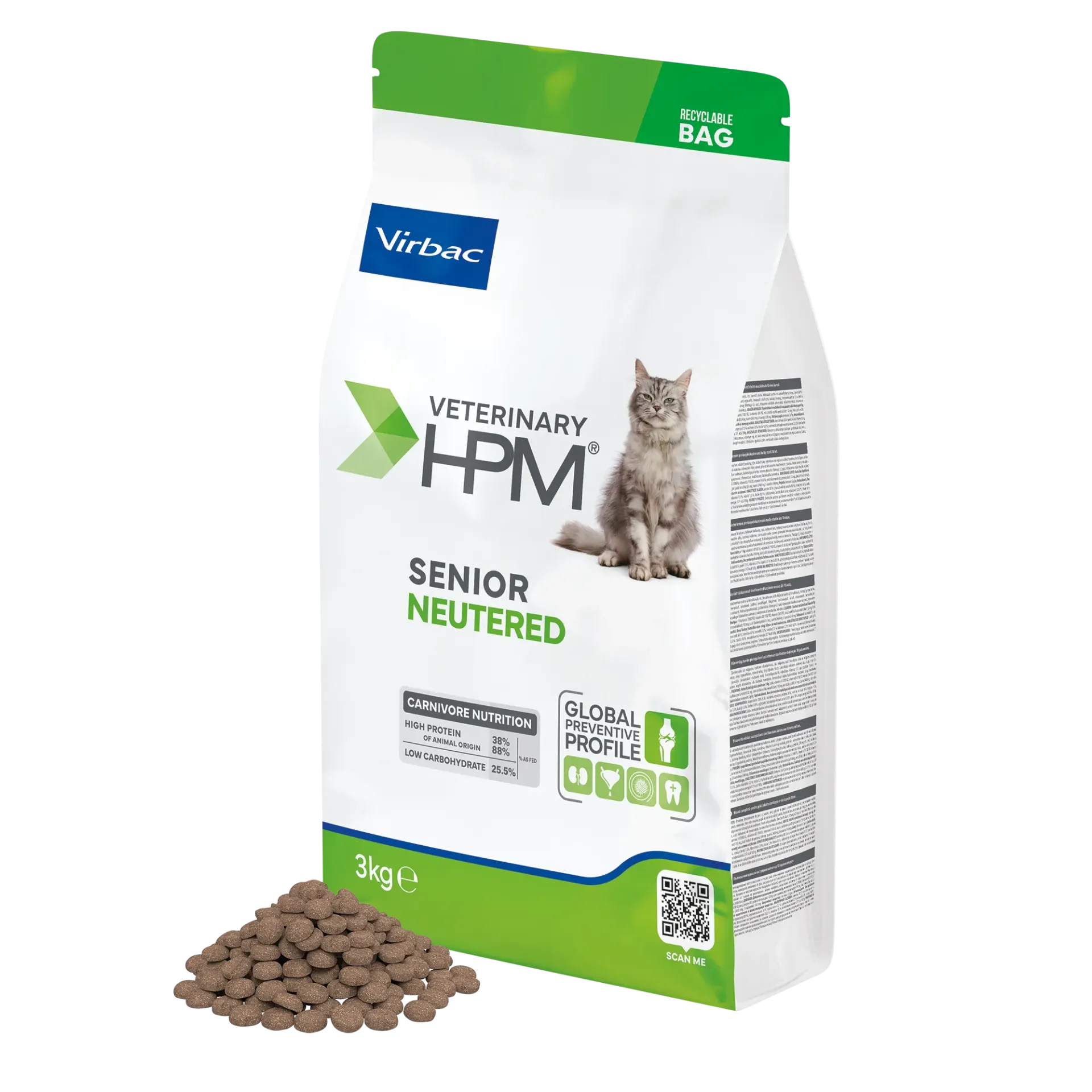 HPM® Senior Neutered Cat 3kg