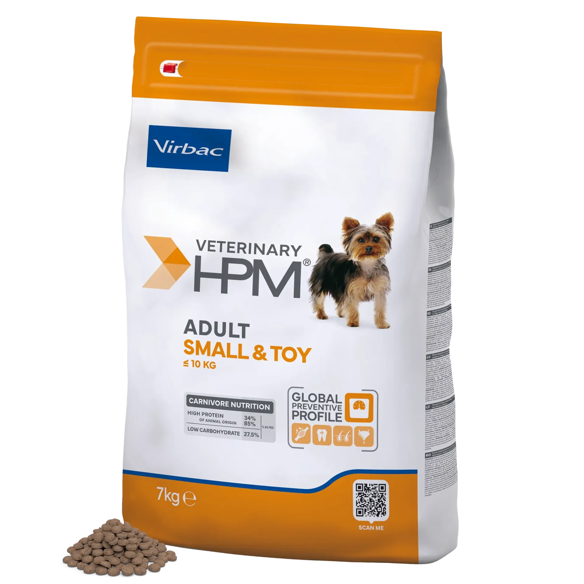 HPM® Adult Small & Toy Dog 7kg